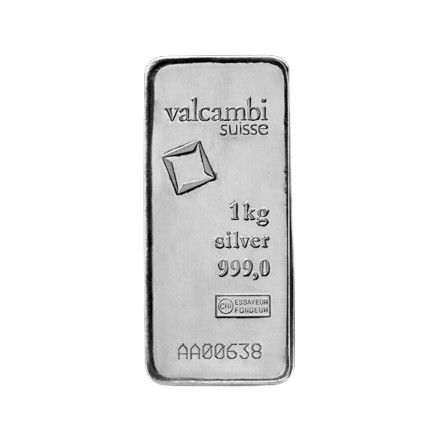 Silver bars from Pacific Precious Metals