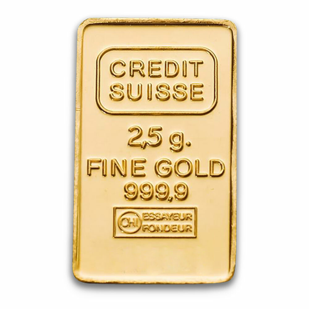 credit suisse gold bar review