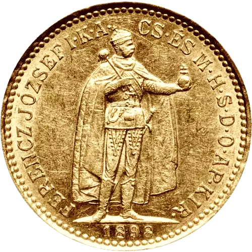 10 Korona Hungarian Empire Gold Coin (3)