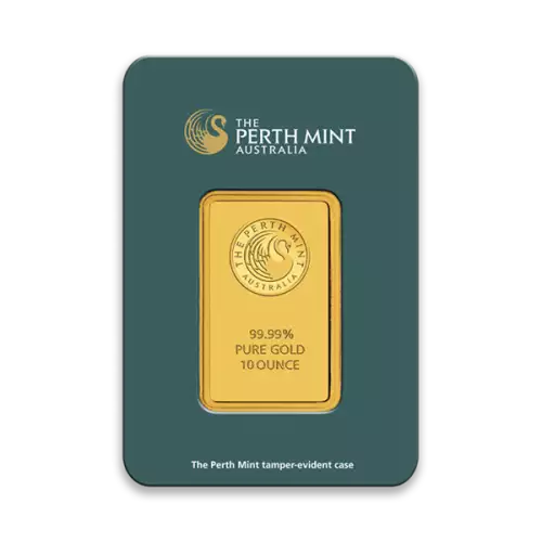 10oz Australian Perth Mint Gold bar - Minted (4)