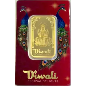 1oz PAMP Gold Bar - Diwali 