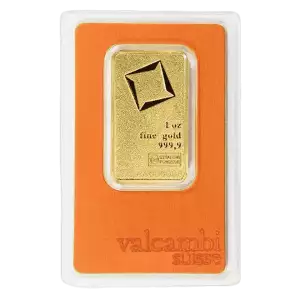 1oz Valcambi Minted Matte Gold Bar