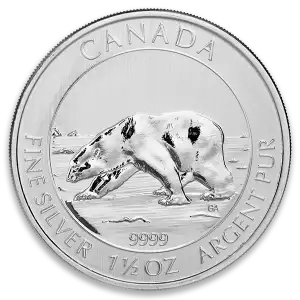 2016 1.5oz Canadian Silver White Falcon - Pacific Precious Metals