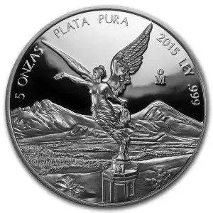 2015 5 oz Mexican Silver Libertad (2)