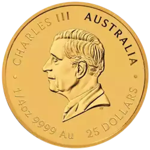 2025 1/4oz Australian Perth Mint Gold Lunar III: Year of the Snake