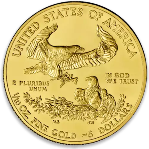 1/10 Ounce Gold Coin | 5 Dollar US Eagle Coin