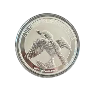 Any Year 1kg Australian Perth Mint Silver Kookaburra