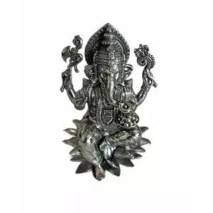 Ganesha Silver Statue