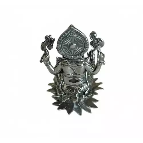 Ganesha Silver Statue (2)