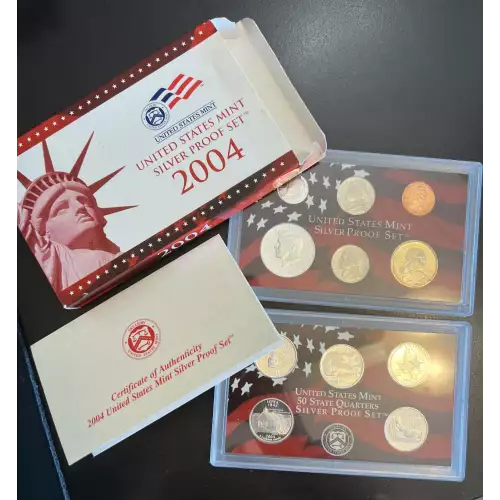 Proof and Mint Sets -Proof Sets--Silver 11 Piece Proof Set ($2.96 FV) -Any Year- Set